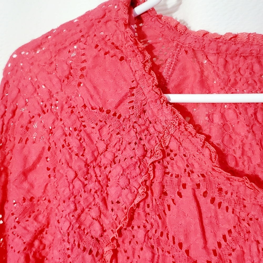 Free People Lace Top - Picture 2 of 7